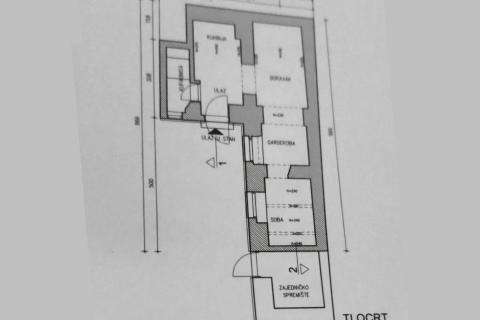 Zagreb, Centar - stan u prizemlju s parkingom