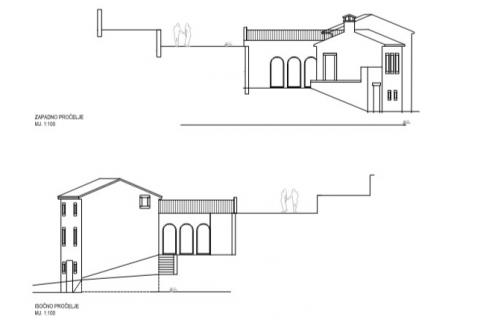 Istra,Oprtalj-Kamena vila jedinstvenog dizajna