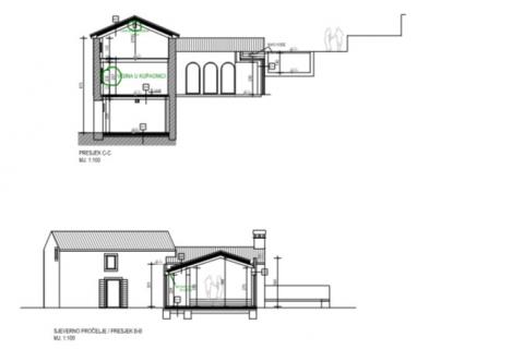 Istra,Oprtalj-Kamena vila jedinstvenog dizajna