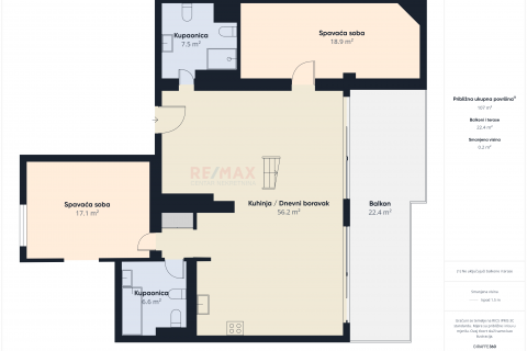 Crikvenica, Selce - najam dvoetažnog stana prvi red uz more