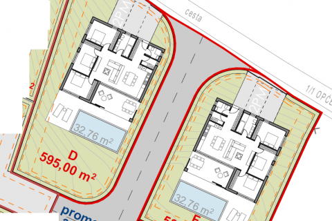 Istra, Rovinj, 8km, 2 predivne građevinske parcele