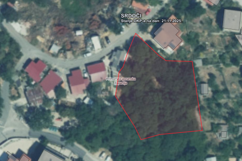 Rijeka, Srdoči - građevinsko zemljište 1716m2