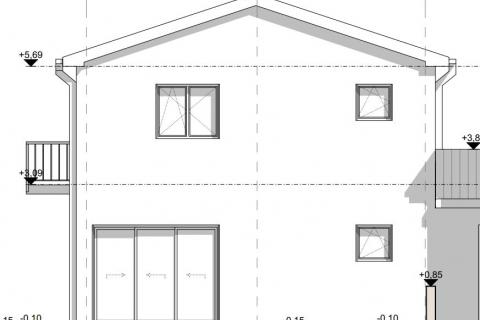 Дом Kaštel, Buje, 120m2