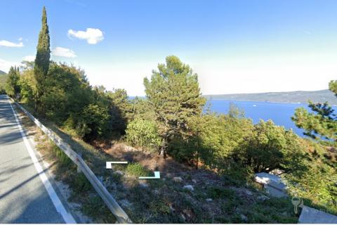 ISTRA, PLOMIN- zemljište s projektom i pogledom na more