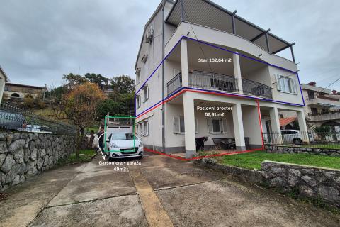 Rijeka, Martinkovac - tri stana i garaža