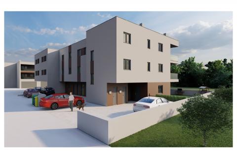 Istra,Pula,stan u prizemlju sa vrtom od 70 m2