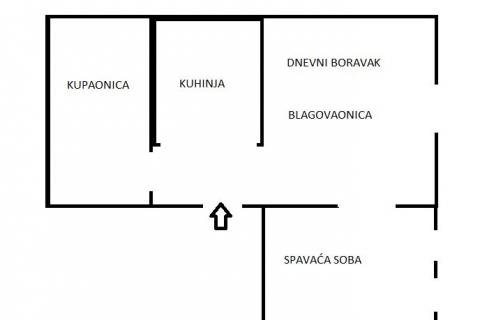 Charming Two-Bedroom Apartment in the Heart of Zagreb – 43 m²