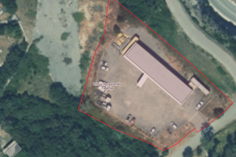 Rijeka, Čavle - poslovno-industrijska zgrada u blizini autoputa