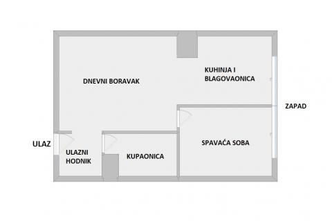 Zagreb, Črnomerec - dvosoban stan s garažom, lift