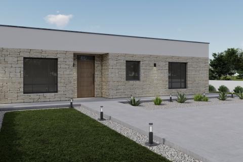 Istra, Rovinj okolica - kuća s bazenom okružena prirodom