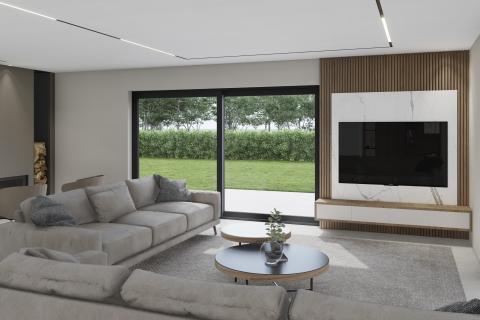 Istra, Rovinj okolica - kuća s bazenom okružena prirodom