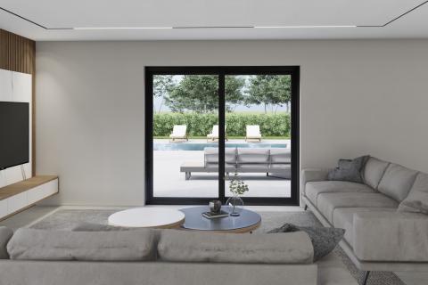 Istra, Rovinj okolica - kuća s bazenom okružena prirodom