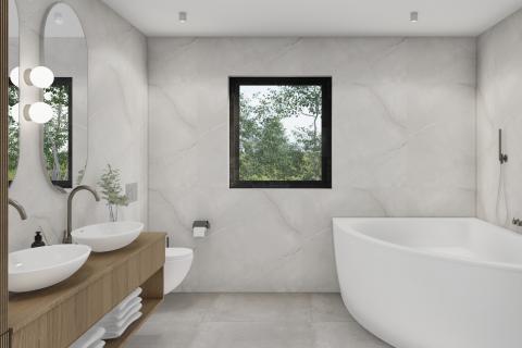 Istra, Rovinj okolica - kuća s bazenom okružena prirodom