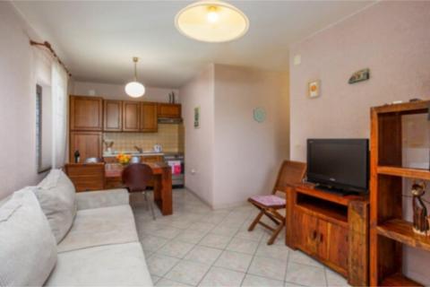 Krk, Malinska - jednosoban stan, pogled na more