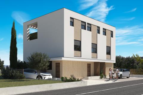 Istra,Medulin,luksuzni troetažni stan sa pogledom na more