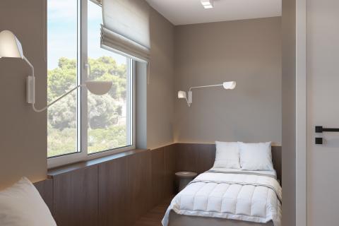 Istra,Medulin,luksuzni troetažni stan sa pogledom na more