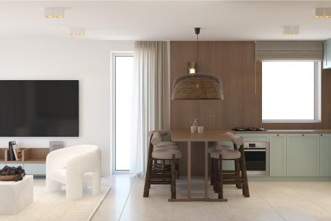 Istra,Medulin,luksuzni troetažni stan sa pogledom na more