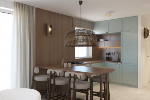 Istra,Medulin,luksuzni troetažni stan sa pogledom na more