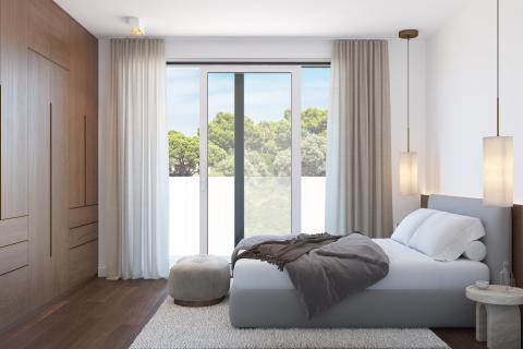 Istra,Medulin,luksuzni troetažni stan sa pogledom na more