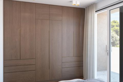 Istra,Medulin,luksuzni troetažni stan sa pogledom na more