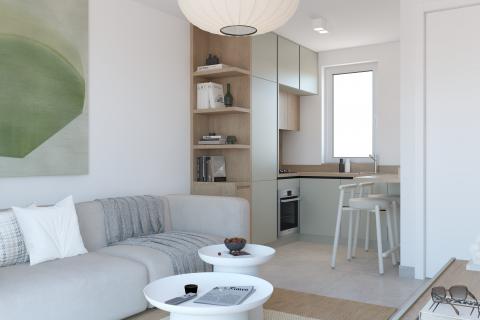 Istra,Medulin,luksuzni troetažni stan sa pogledom na more