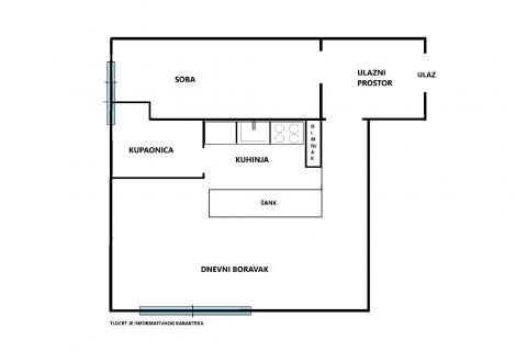 Zagreb, Centar - stan u zgradi s liftom