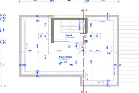 OTOK KRK-BRZAC građevinski teren sa projektom 