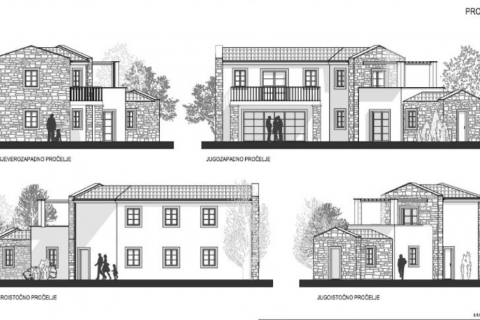Istra, Poreč okolica - nova kuća u autohtonom stilu