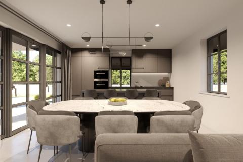 Istra, Poreč okolica - nova kuća u autohtonom stilu