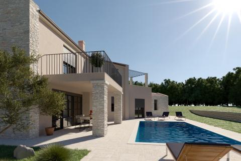 Istra, Poreč okolica - nova kuća u autohtonom stilu