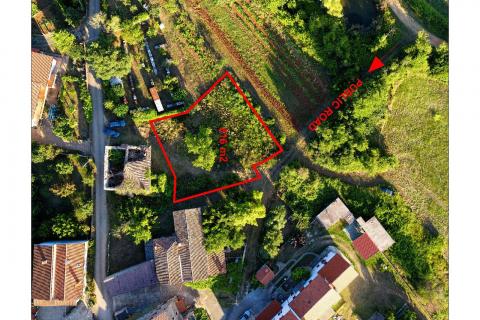 Building plot Vižinada, 816m2
