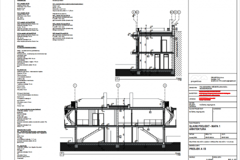 Крк, Линардичи – Отдельный дом с проектом реконструкции