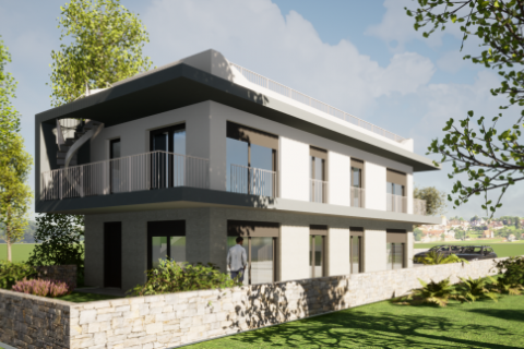 Крк, Линардичи – Отдельный дом с проектом реконструкции