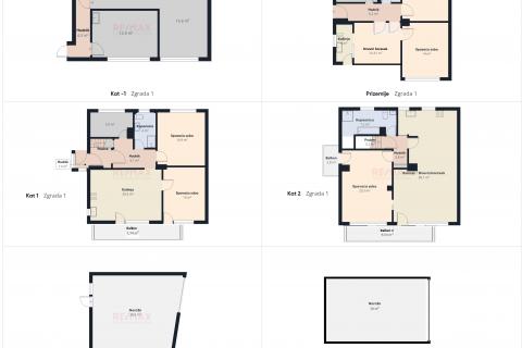 Zagreb-Maksimir Kuća s tri stana i garažama