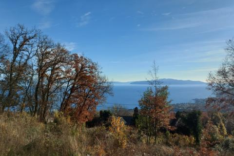 OPATIJA, Zubinići - teren 813 m2 sa panoramskim pogledom na more