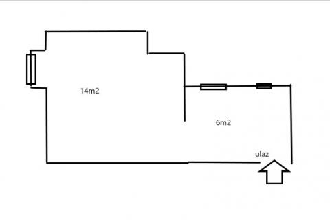Zagreb, Maksimir, suterenski stan za potpunu renovaciju 15m2
