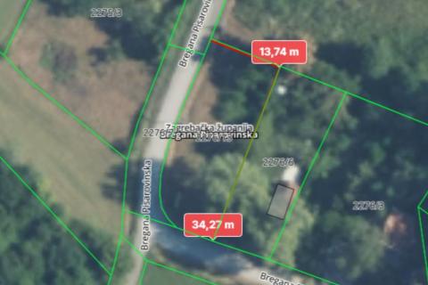 Bouwgrond Velika Jamnička, Pisarovina, 463m2