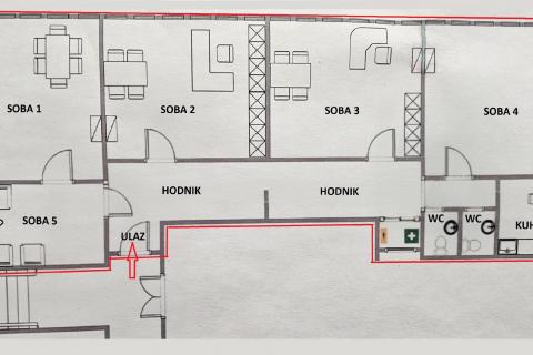 Bedrijfspand Črnomerec, 136m2