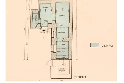 Flat/Appartement Donji grad, Donji Grad, 26m2