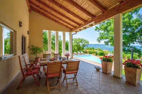 ISTRIA, BUZET - Holiday house on a hill