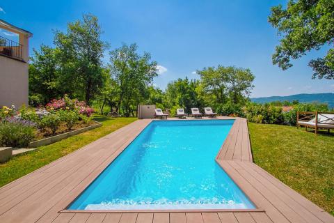 ISTRIA, BUZET - Holiday house on a hill