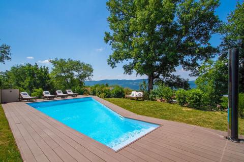 ISTRIA, BUZET - Holiday house on a hill