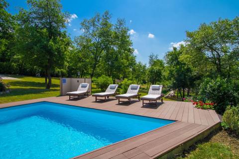 ISTRIA, BUZET - Holiday house on a hill