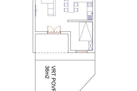 Crikvenica &ndash; gerenoveerd tweekamerappartement met tuin