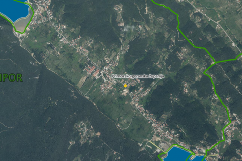 Bouwgrond Kampor, Rab, 531m2