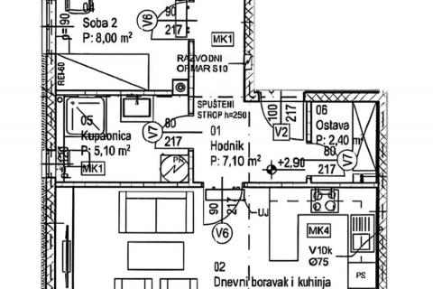 Condo/Apartment Dražice, Jelenje, 69,80m2