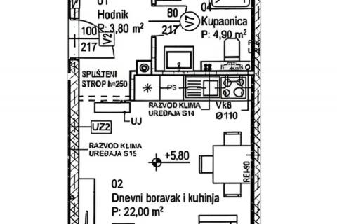 Condo/Apartment Dražice, Jelenje, 50,50m2
