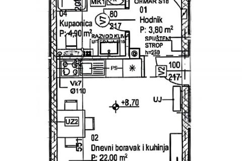 Condo/Apartment Dražice, Jelenje, 50,45m2