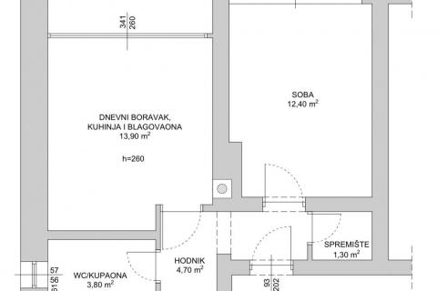 Condo/Apartment Senj, 42m2