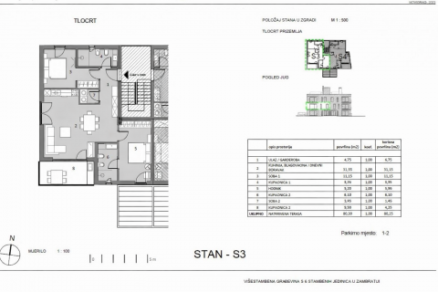 Umag, Zambratija - Moderan stan - pogled more - Novogradnja